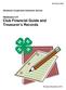 Oklahoma Cooperative Extension Service Oklahoma 4-H Club Financial Guide and Treasurer s Records