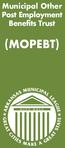 Municipal Other Post Employment Benefits Trust (MOPEBT)
