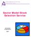 Sector Model Stock Selection Service