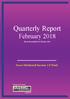 Quarterly Report February 2018