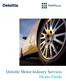 Deloitte Motor Industry Services Dealer Guide