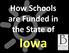 How Schools are Funded in the State of Iowa