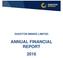 DUKETON MINING LIMITED ANNUAL FINANCIAL REPORT 2016