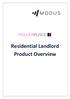 Residential Landlord Product Overview