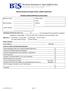 Medical Equipment Supply Stores Liability Application