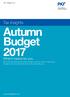 Autumn Budget Tax Insights. What it means for you.