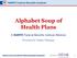 Alphabet Soup of Health Plans