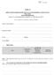 FORM A9. (To be completed by the Applicant in BLOCK LETTERS) ... Registered Address :... Tel. No. :... Fax No. :...  Address :...