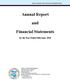 Annual Report. and. Financial Statements