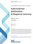 International Arbitration- A Regional Journey