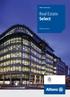 Allianz Insurance plc. Real Estate Select. Policy Overview