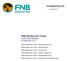 FNB Namibia Unit Trusts Fund Fact Sheets 30 September 2016