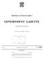 REPUBLIC OF SOUTH AFRICA GOVERNMENT GAZETTE. Registered at the Post as a Newspaper THE PRESIDENCY