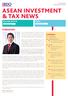 ASEAN INVESTMENT & TAX NEWS