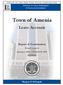 Town of Amenia. Leave Accruals. Report of Examination. Thomas P. DiNapoli. Period Covered: January 1, 2012 October 10, M-361