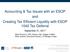 Accounting & Tax Issues with an ESOP and Creating Tax Efficient Liquidity with ESOP 1042 Tax Deferral