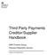Third Party Payments Creditor/Supplier Handbook. DWP Finance Group, Payment Resolution Service