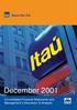 Banco Itaú S.A. December Consolidated Financial Statements and Management s Discussion & Analysis