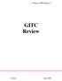 Volume VIII Number 2. GITC Review