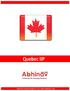 Quebec IIP. Abhinav Outsourcings Pvt. Ltd.