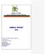 ANNUAL REPORT 2013 REPUBLIC OF UGANDA LOCAL GOVERNMENT FINANCE COMMISSION