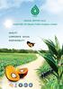 ANNUAL REPORT 2012 United Palm Oil Industry Public Company Limited QUALITY CORPORATE SOCIAL RESPONSIBLITY