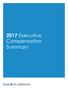 2017 Executive Compensation Summary