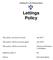 St Richard s C of E Primary School Lettings Policy