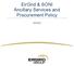 EirGrid & SONI Ancillary Services and Procurement Policy