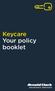 Keycare Your policy booklet