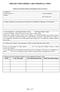 FREIGHT FORWARDERS CARGO PROPOSAL FORM