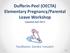 Dufferin-Peel (OECTA) Elementary Pregnancy/Parental Leave Workshop (Updated April 2017)