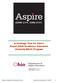 A Strategic Plan for Ohio s Aspire Adult Readiness Education (formerly ABLE) Program