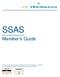 SSAS. Small Self-Administered Scheme Member s Guide