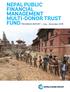 NEPAL PUBLIC FINANCIAL MANAGEMENT MULTI-DONOR TRUST FUND. PROGRESS REPORT July December 2015