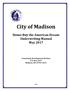 City of Madison. Home-Buy the American Dream Underwriting Manual May Community Development Division P.O. Box 2627 Madison, WI