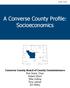 A Converse County Profile: Socioeconomics