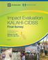 Impact Evaluation KALAHI-CIDSS