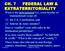 FEDERAL LAW & EXTRATERRITORIALITY