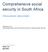 Comprehensive social security in South Africa