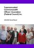 Superannuated Commonwealth Officers Association (Federal Council) Inc. 2014/2015 Annual Report
