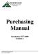 Purchasing Manual. Resolution Exhibit A. AWWD Purchasing Manual Date: Last Revised 6/29/10