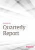 2nd Quarter Quarterly Report