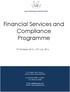 Financial Services and Compliance Programme