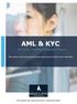 AML & KYC. The Crime Prevention Compliance Course. This course can be presented in-house for you on a date of your choosing