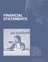 FINANCIAL STATEMENTS. IHH Healthcare Berhad Annual Report