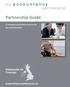 Partnership Guide. accountancy. partnership. Nationwide UK Coverage.   the