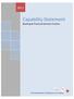 Capability Statement Banking & Financial Services Practice