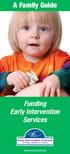 A Family Guide Funding Early Intervention Services