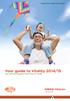 Your guide to Vitality 2014/15 The wellness program from Ping An Health
